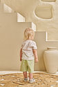 CONJUNTO T-SHIRT EM MEIA MALHA E SHORT EM TECIDO ECO BAMBU CONJUNTO T-SHIRT EM MEIA MALHA E SHORT EM TECIDO ECO BAMBU
