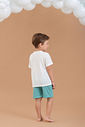 CONJUNTO PIJAMA CAMISETA E SHORTS EM MEIA MALHA PV CONJUNTO PIJAMA CAMISETA E SHORTS EM MEIA MALHA PV