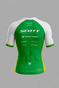 CAMISA AERO FEMININA EQUIPE SCOTT BRANCO/AMARELO CAMISA AERO FEMININA EQUIPE SCOTT BRANCO/AMARELO