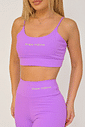 Top Feminino Fitness Básico Poliamida - Roxo Magic Top Feminino Fitness Básico Poliamida - Roxo Magic