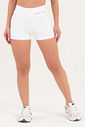 Shorts Feminino Fitness Básico Poliamida - Branco Shorts Feminino Fitness Básico Poliamida - Branco