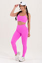 Conjunto Feminino Fitness Básico Legging e Top - Babalu Lilac