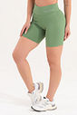 Bermuda Feminina Fitness Básico Poliamida - Musgo Malva Bermuda Feminina Fitness Básico Poliamida - Musgo Malva