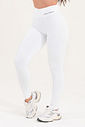 Legging Feminina Fitness Básico Poliamida - Branco