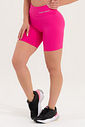 Conjunto Feminino Fitness Básico Bermuda e Top - Pink Magenta