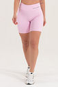 Conjunto Feminino Fitness Básico Bermuda e Top - Rosa Tule