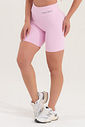 Conjunto Feminino Fitness Básico Bermuda e Top - Rosa Tule