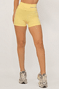 Shorts Feminino Fitness Básico Poliamida - Amarelo Shorts Feminino Fitness Básico Poliamida - Amarelo
