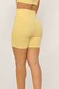 Bermuda Feminina Fitness Básico Poliamida - Amarelo Bermuda Feminina Fitness Básico Poliamida - Amarelo