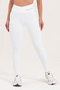Legging Feminina Fitness Básico Poliamida - Branco