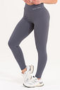 Conjunto Feminino Fitness Básico Legging e Top - Chumbo