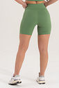 Bermuda Feminina Fitness Básico Poliamida - Musgo Malva Bermuda Feminina Fitness Básico Poliamida - Musgo Malva