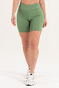 Bermuda Feminina Fitness Básico Poliamida - Musgo Malva Bermuda Feminina Fitness Básico Poliamida - Musgo Malva
