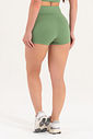 Shorts Feminino Fitness Básico Poliamida - Musgo Malva Shorts Feminino Fitness Básico Poliamida - Musgo Malva