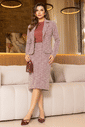 CONJUNTO MALHA TWEED CASACO E SAIA - 04643