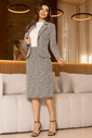 CONJUNTO MALHA TWEED CASACO E SAIA - 04643