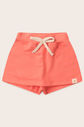 Shorts Saia Menina 100% Algodão Sustentável - Rosa Coral Shorts Saia Menina 100% Algodão Sustentável - Rosa Coral