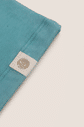 Camiseta Longa Infantil Malha Algodão Sustentável Botonê Verde Acqua Camiseta Longa Infantil Malha Algodão Sustentável Botonê Verde Acqua