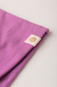 Shorts Saia Menina 100% Algodão Sustentável - Lilás Lavanda