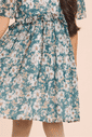 Vestido com estampa floral