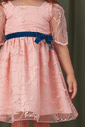 Vestido de tule bordado Vestido de tule bordado