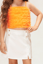 Conjunto com top de tule Conjunto com top de tule