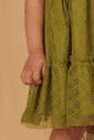 Vestido de tule verde oliva Vestido de tule verde oliva