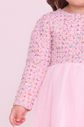 Vestido De Tweed E Tule Vestido De Tweed E Tule