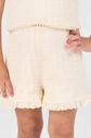 Conjunto de top e short de castelhanos