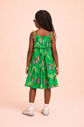 Vestido estampa roda cotia
