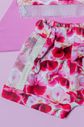 Conjunto blusa e shorts estampa floral Conjunto blusa e shorts estampa floral