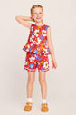 Conjunto blusa e short estampado