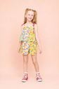 Conjunto estampado com alcinhas Conjunto estampado com alcinhas