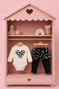 Conjunto Body Com Silk e Legging Com Babado De Tule Conjunto Body Com Silk e Legging Com Babado De Tule