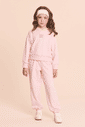 Conjunto de moletinho rosa bebê Conjunto de moletinho rosa bebê