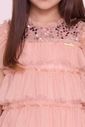 Vestido De Tule Com Pala DE Paetê
