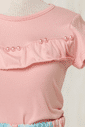 Conjunto body de malha e saia estampada Conjunto body de malha e saia estampada