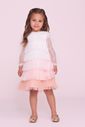 Vestido De Tule Com Pérolas No Decote Vestido De Tule Com Pérolas No Decote