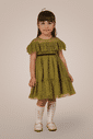 Vestido de tule verde oliva Vestido de tule verde oliva