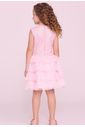 Vestido de Malha Com Lurex E Tule Vestido de Malha Com Lurex E Tule