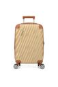 Mala de Viagem Pequena de Bordo 10kg com Expansor Marsielle Ouro Mala de Viagem Pequena de Bordo 10kg com Expansor Marsielle Ouro