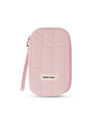 Porta Passaporte e Documentos Multifuncional Puffer Maloa Rosa