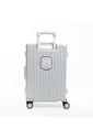 Mala de Viagem Pequena de Bordo 10 kg Policarbonato Suécia Prata