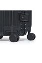 Mala de Viagem Pequena de Bordo 10 kg  ABS Policarbonato Toronto Maloa Preto