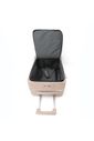 Kit Malas de Bordo 10kg Belgica Maloa Rosa e Preto em Policarbonato com Kit Washbag Rosa Kit Malas de Bordo 10kg Belgica Maloa Rosa e Preto em Policarbonato com Kit Washbag Rosa