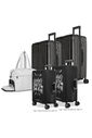 Kit de Mala Media 23 kg e Grande 32 kg, Bolsa Confort Branca e 2 Capa Viajar Faz Bem M e G Preto Kit de Mala Media 23 kg e Grande 32 kg, Bolsa Confort Branca e 2 Capa Viajar Faz Bem M e G Preto