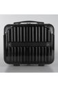 Kit Mala de Bordo 10kg, 23kg e Frasqueira Brasil Maloa Preto PC e ABS com Bolsa Nomad Preto Kit Mala de Bordo 10kg, 23kg e Frasqueira Brasil Maloa Preto PC e ABS com Bolsa Nomad Preto
