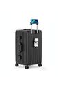 Kit Mala de Viagem BAÚ Pequena 10kg e Grande 32kg Policarbonato Holanda Maloa Preto Kit Mala de Viagem BAÚ Pequena 10kg e Grande 32kg Policarbonato Holanda Maloa Preto