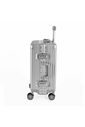 Mala de Viagem Média 23kg Policarbonato ABS Noruega Maloa Prata