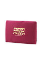 Bolsa de Viagem Dobrável Vinho Quadrada